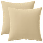 Kussensloop 2 pcs HEERLEN Beige 40 x 40 cm Polyester