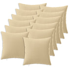 Kussensloop 12 pcs HEERLEN Beige 40 x 40 cm Polyester