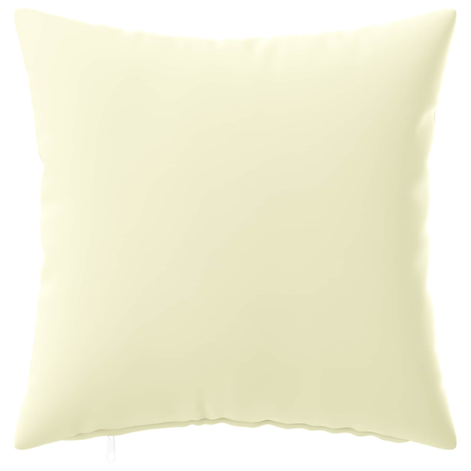 Kussensloop 6 pcs HEERLEN Crèmekleurig 40 x 40 cm Polyester
