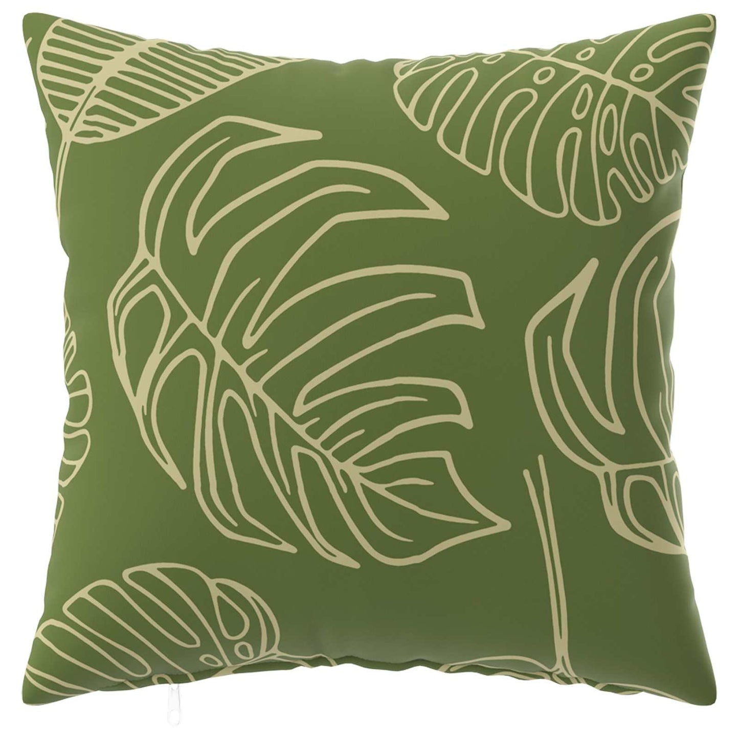 Kussensloop 12 pcs HEERLEN Bladontwerp 40 x 40 cm Polyester