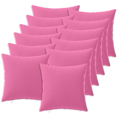 Kussensloop 12 pcs HEERLEN Roze 40 x 40 cm Polyester