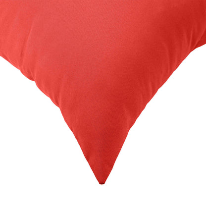 Kussensloop 6 pcs HEERLEN Rood 40 x 40 cm Polyester