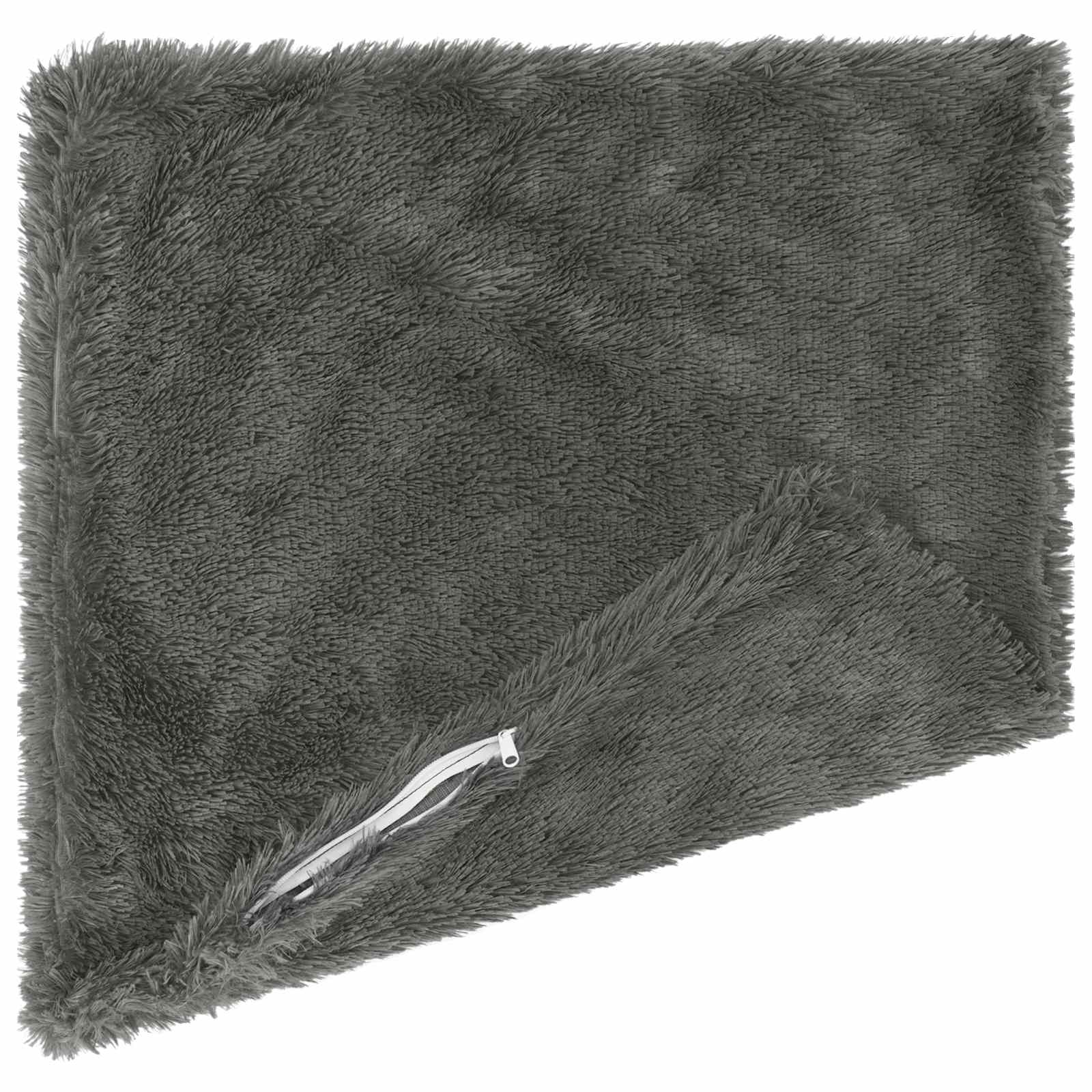 Kussensloop 2 pcs HEERLEN Lichtgrijs 40 x 40 cm PV Fleece