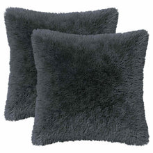 Kussensloop 2 pcs HEERLEN Antracietkleurig 40 x 40 cm PV Fleece