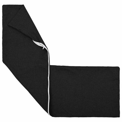 Kussensloop HEERLEN Zwart 40 x 145 cm