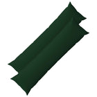 Kussensloop 2 st HEERLEN Donkergroen 40 x 145 cm Stof