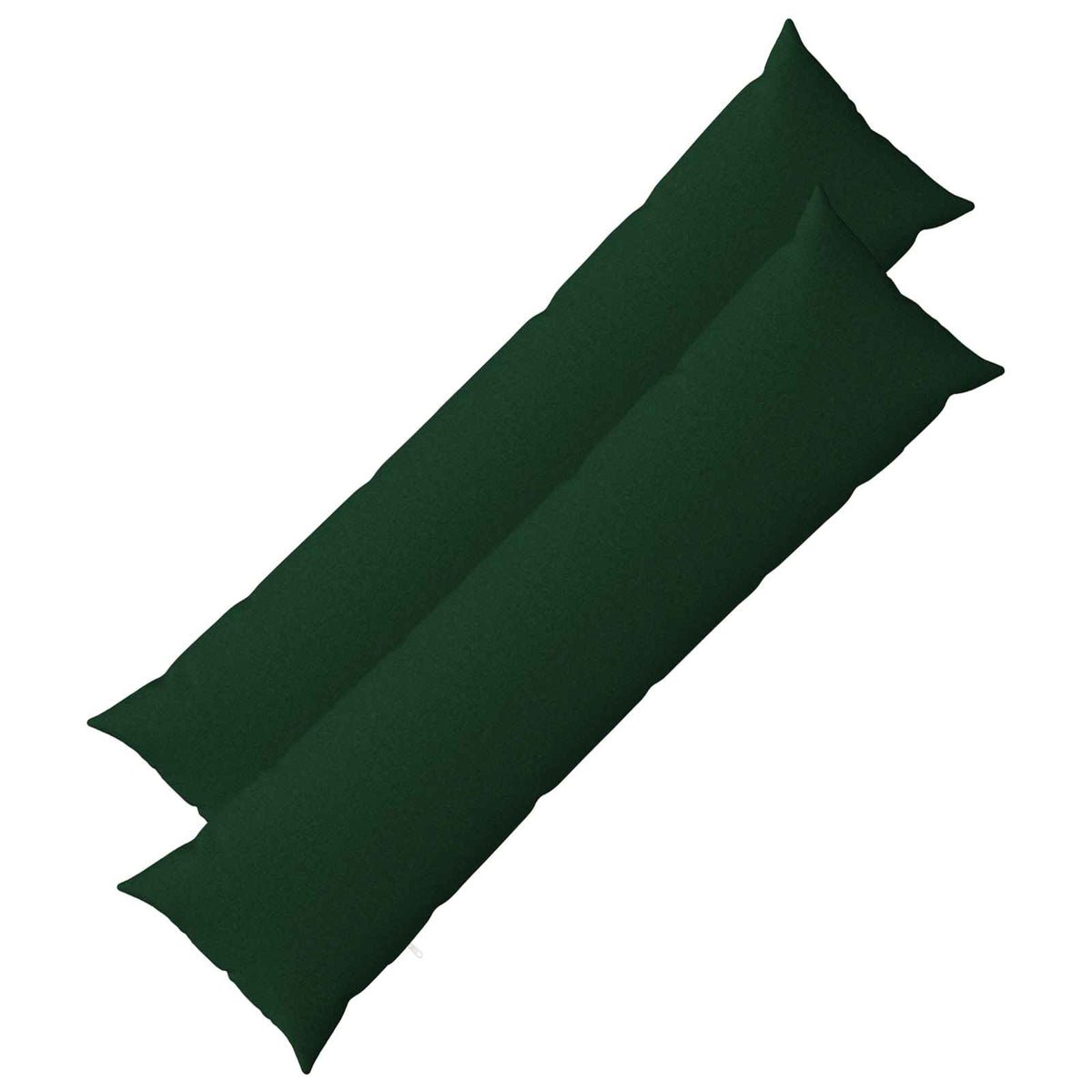 Kussensloop 2 st HEERLEN Donkergroen 40 x 145 cm Stof