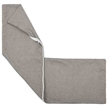 Kussensloop 2 st HEERLEN Wolkengrijs 40 x 145 cm Stof
