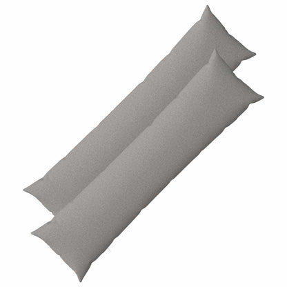 Kussensloop 2 st HEERLEN Wolkengrijs 40 x 145 cm Stof