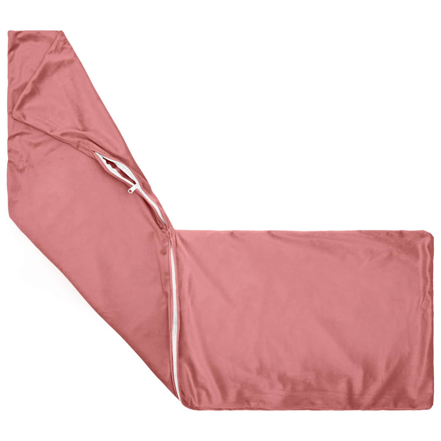 Kussensloop HEERLEN Roze 40 x 145 cm Fluweel