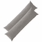 Kussensloop 2 pcs HEERLEN Lichtgrijs 40 x 145 cm corduroy