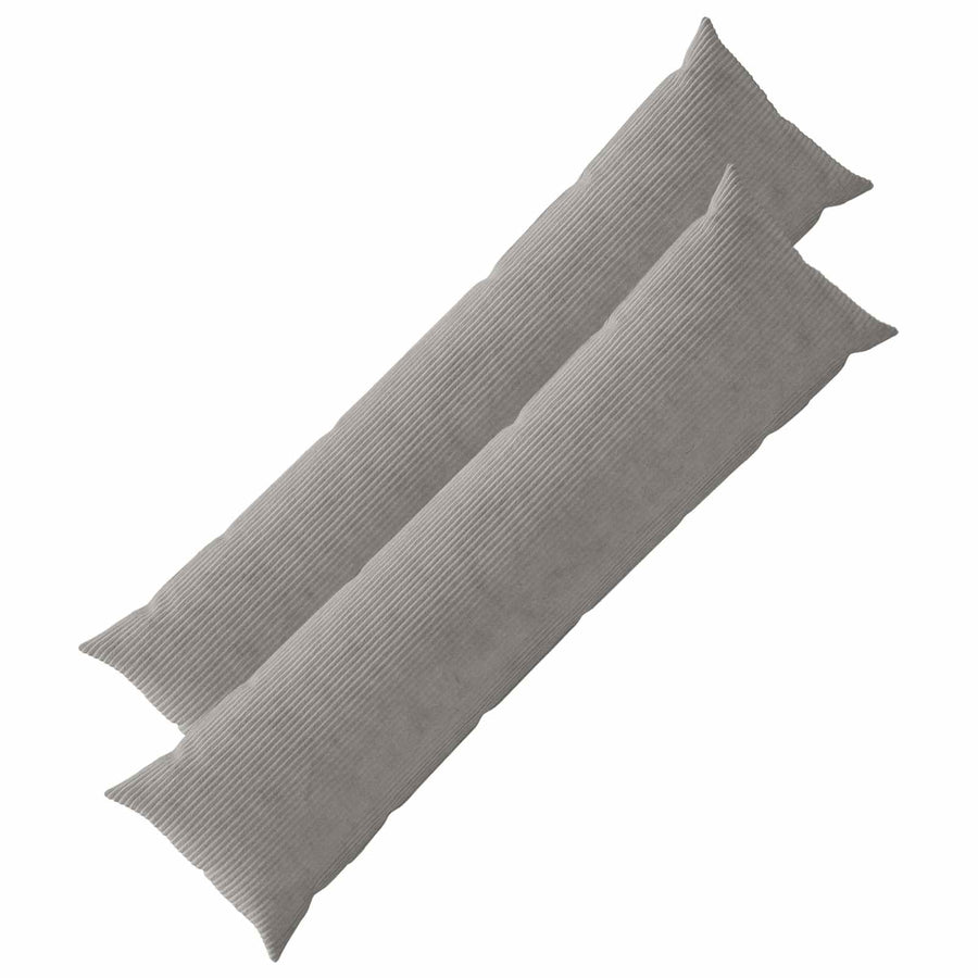 Kussensloop 2 pcs HEERLEN Lichtgrijs 40 x 145 cm corduroy