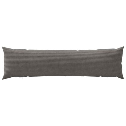 Kussensloop HEERLEN Donkergrijs 40 x 145 cm corduroy