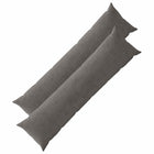 Kussensloop 2 pcs HEERLEN Donkergrijs 40 x 145 cm corduroy