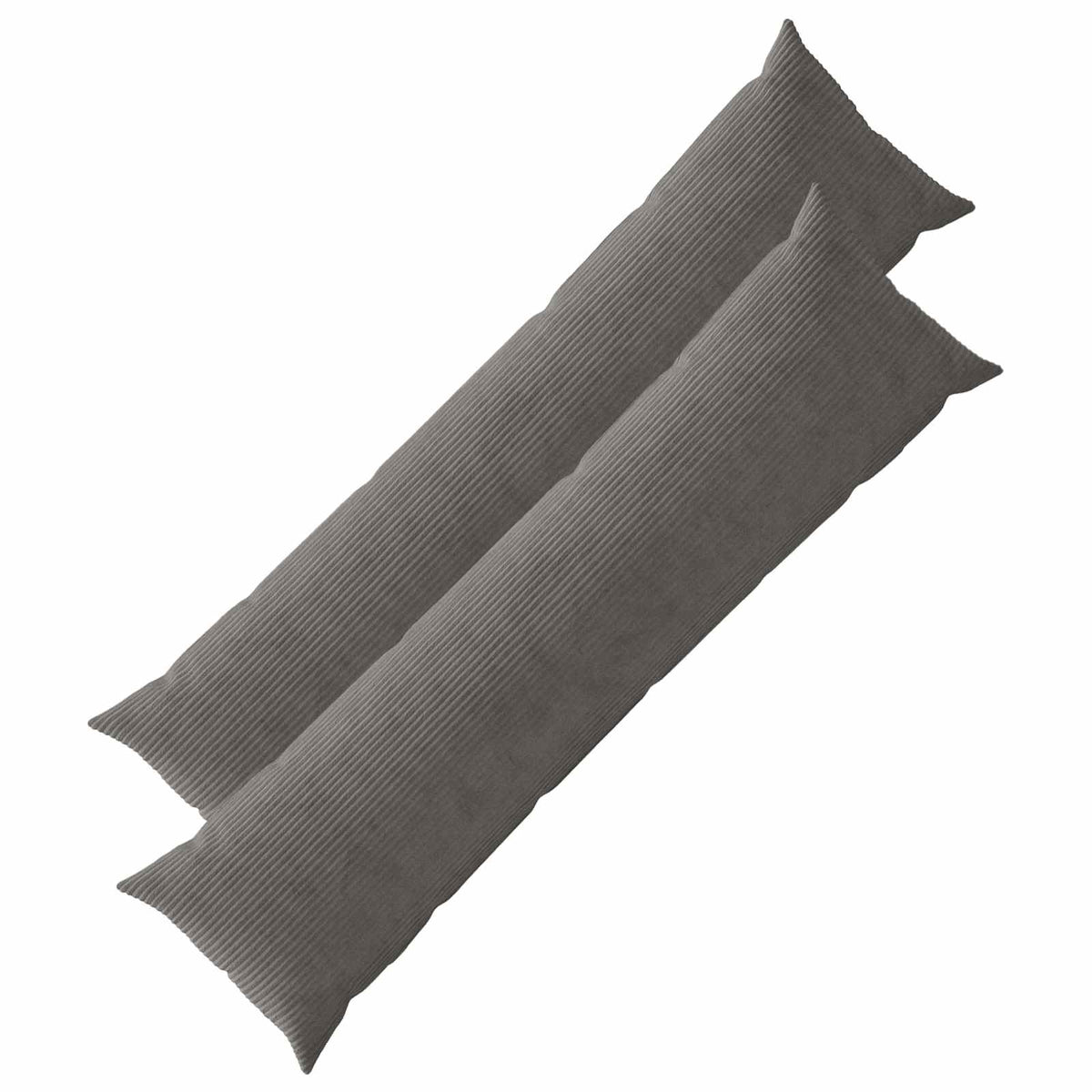 Kussensloop 2 pcs HEERLEN Donkergrijs 40 x 145 cm corduroy
