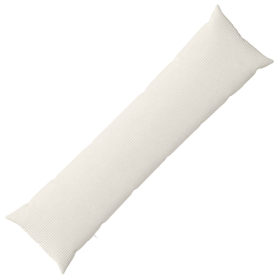 Kussensloop HEERLEN Crèmekleurig 40 x 145 cm corduroy