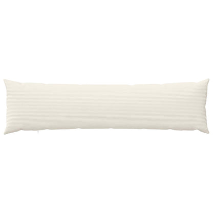 Kussensloop HEERLEN Crèmekleurig 40 x 145 cm corduroy