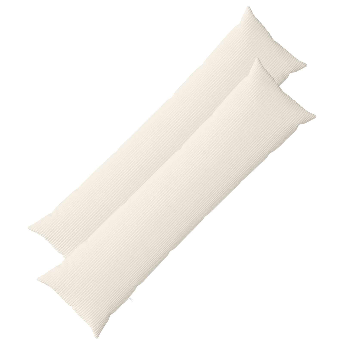 Kussensloop 2 pcs HEERLEN Crèmekleurig 40 x 145 cm corduroy