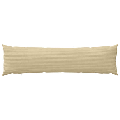 Kussensloop 2 st HEERLEN Grijs groen 40 x 145 cm corduroy