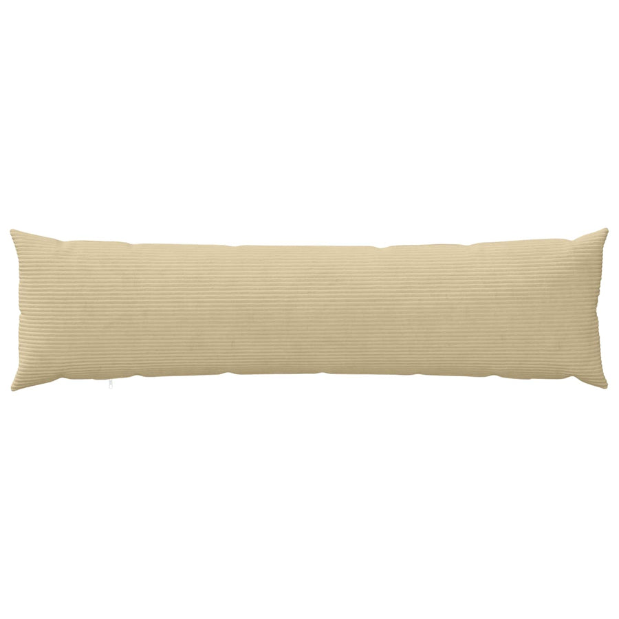 Kussensloop 2 st HEERLEN Grijs groen 40 x 145 cm corduroy