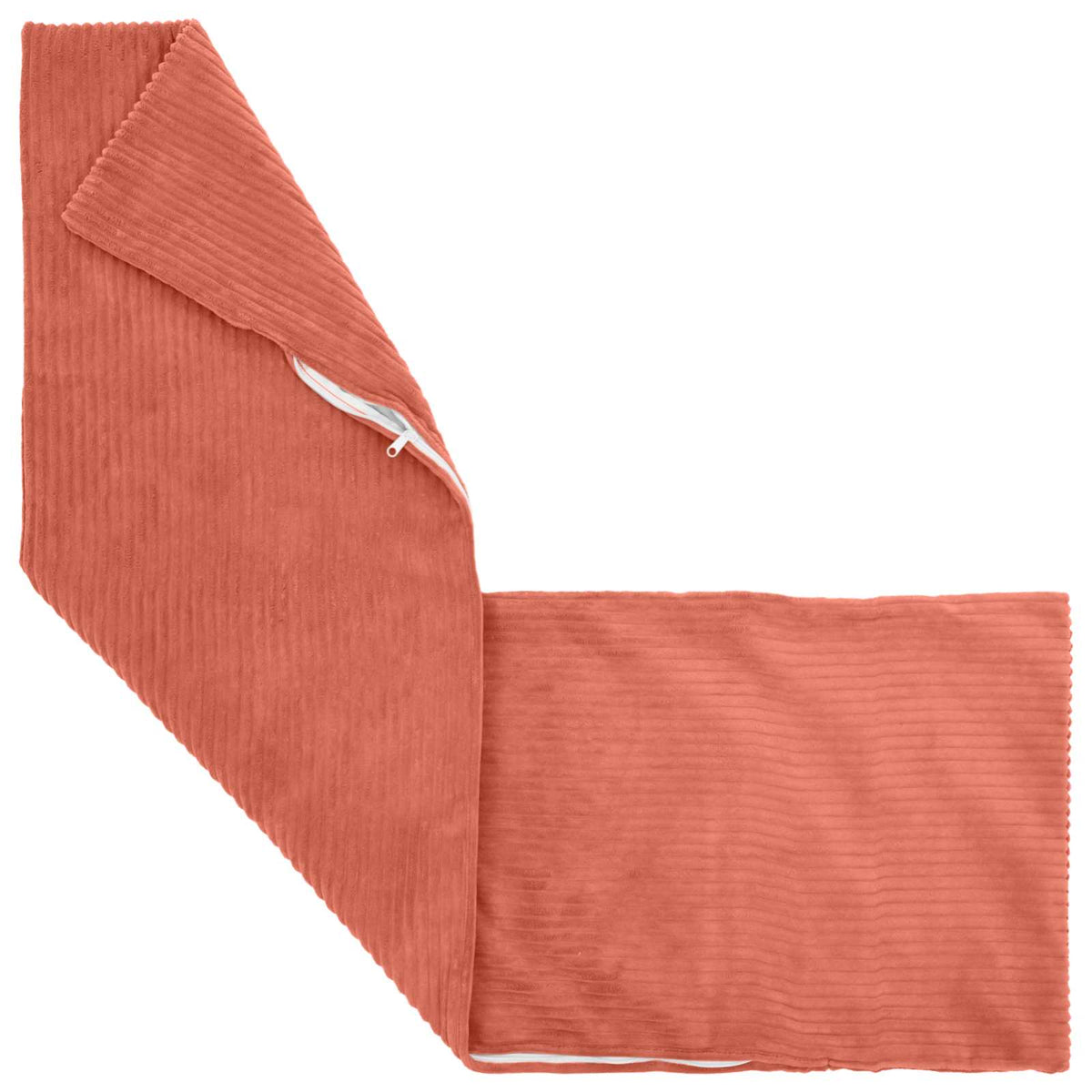 Kussensloop HEERLEN Rood-oranje 40 x 145 cm corduroy