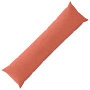 Kussensloop 40x145 cm corduroy rood-oranje