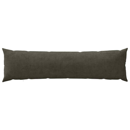 Kussensloop HEERLEN Antracietkleurig 40 x 145 cm corduroy