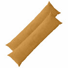 Kussensloop 2 pcs HEERLEN Geel 40 x 145 cm corduroy