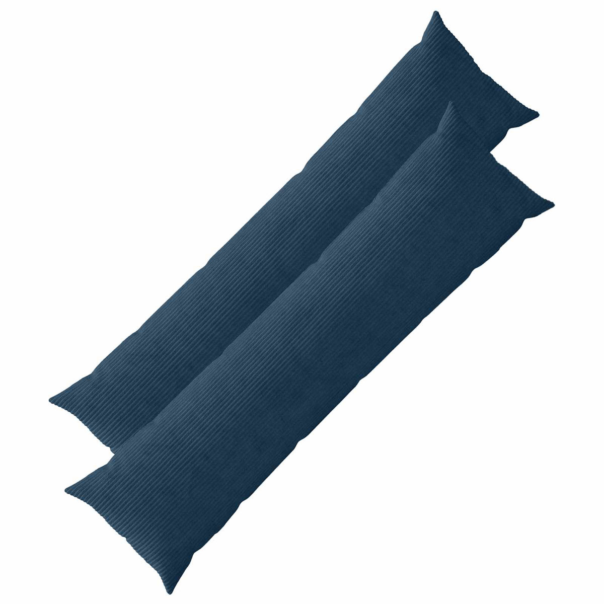 Kussensloop 2 pcs HEERLEN Marineblauw 40 x 145 cm corduroy