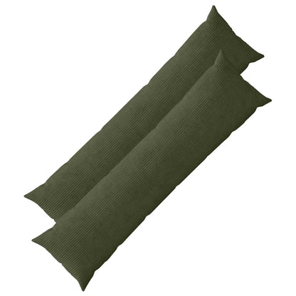 Kussensloop 2 pcs HEERLEN Groen 40 x 145 cm corduroy