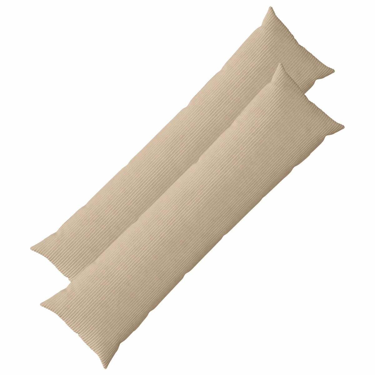 Kussensloop 2 pcs HEERLEN Taupe 40 x 145 cm corduroy