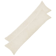 Kussensloop 40x145 cm crèmekleurig bouclé (2 stuks)