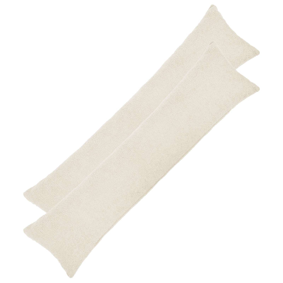 Kussensloop 2 pcs HEERLEN Crèmekleurig 40 x 145 cm Bouclé