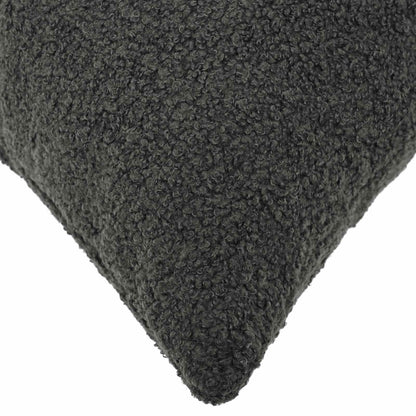 Kussensloop 2 pcs HEERLEN Donkergrijs 40 x 145 cm Bouclé