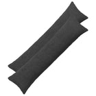 Kussensloop 2 pcs HEERLEN Donkergrijs 40 x 145 cm Bouclé