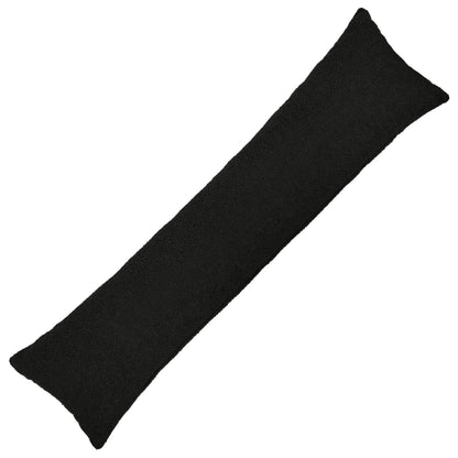 Kussensloop HEERLEN Zwart 40 x 145 cm Bouclé