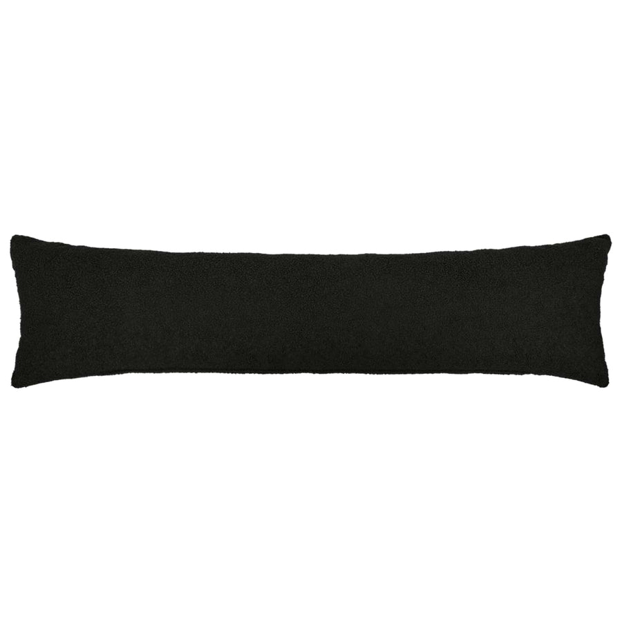 Kussensloop HEERLEN Zwart 40 x 145 cm Bouclé