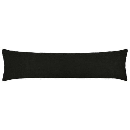 Kussensloop 2 pcs HEERLEN Zwart 40 x 145 cm Bouclé