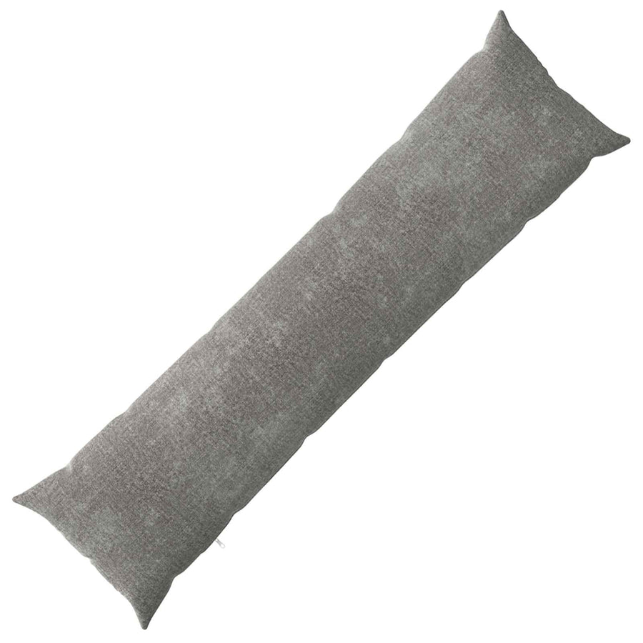 Kussensloop HEERLEN Donkergrijs 40 x 145 cm Chenille Stof