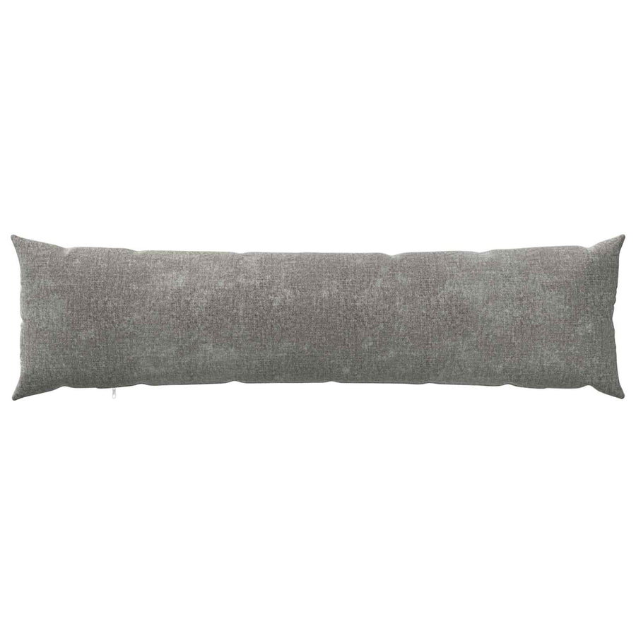 Kussensloop 2 st HEERLEN Donkergrijs 40 x 145 cm Chenille Stof