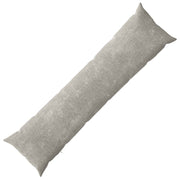 Kussensloop HEERLEN lichtgrijs 40 x 145 cm chenille