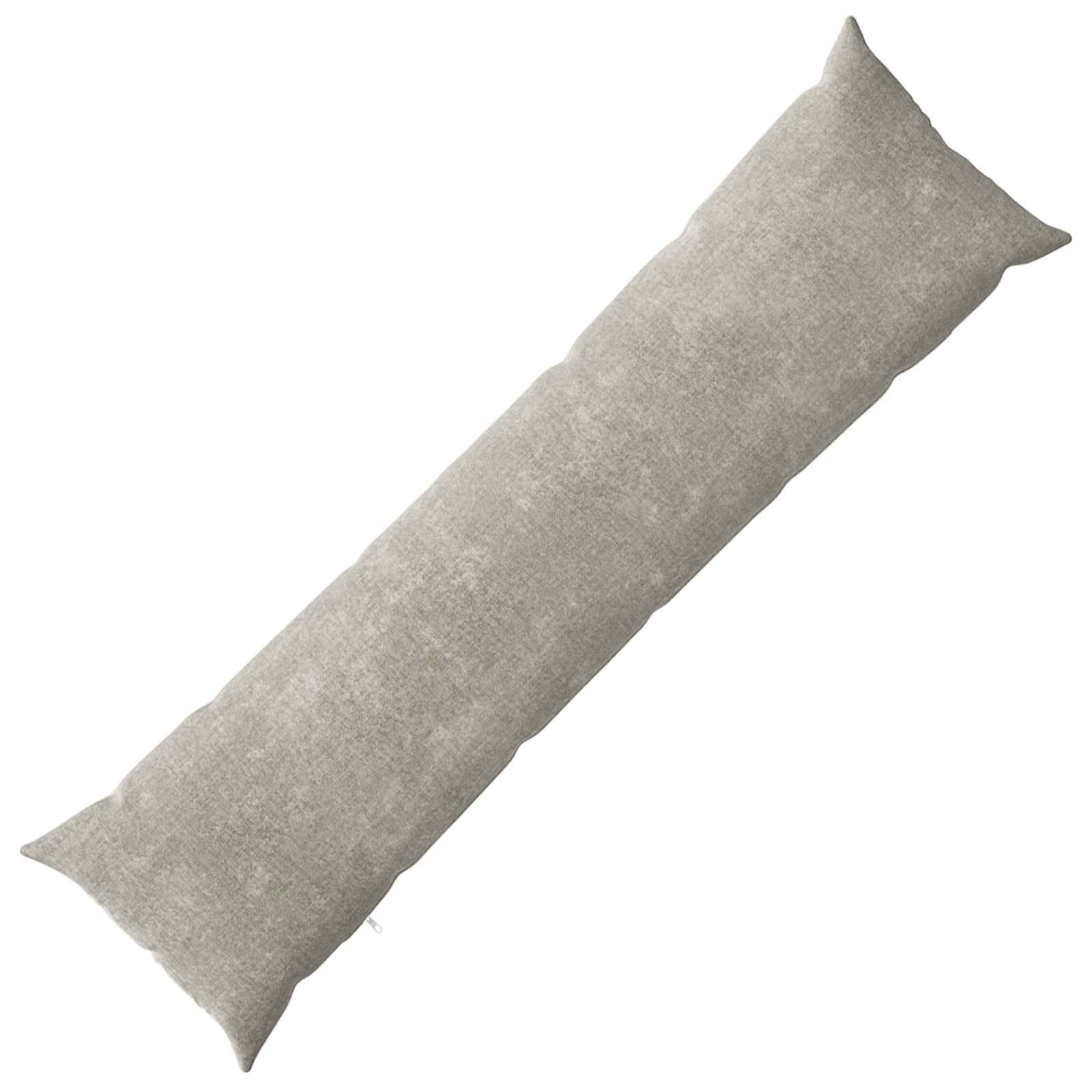 Kussensloop HEERLEN Lichtgrijs 40 x 145 cm Chenille Stof