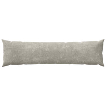 Kussensloop 2 st HEERLEN Lichtgrijs 40 x 145 cm Chenille Stof