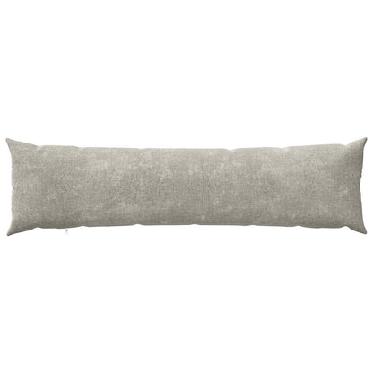 Kussensloop 2 st HEERLEN Lichtgrijs 40 x 145 cm Chenille Stof