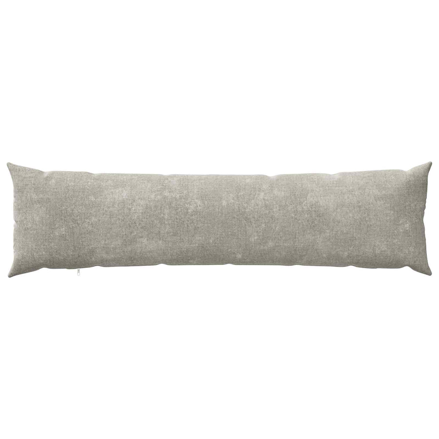 Kussensloop 2 st HEERLEN Lichtgrijs 40 x 145 cm Chenille Stof