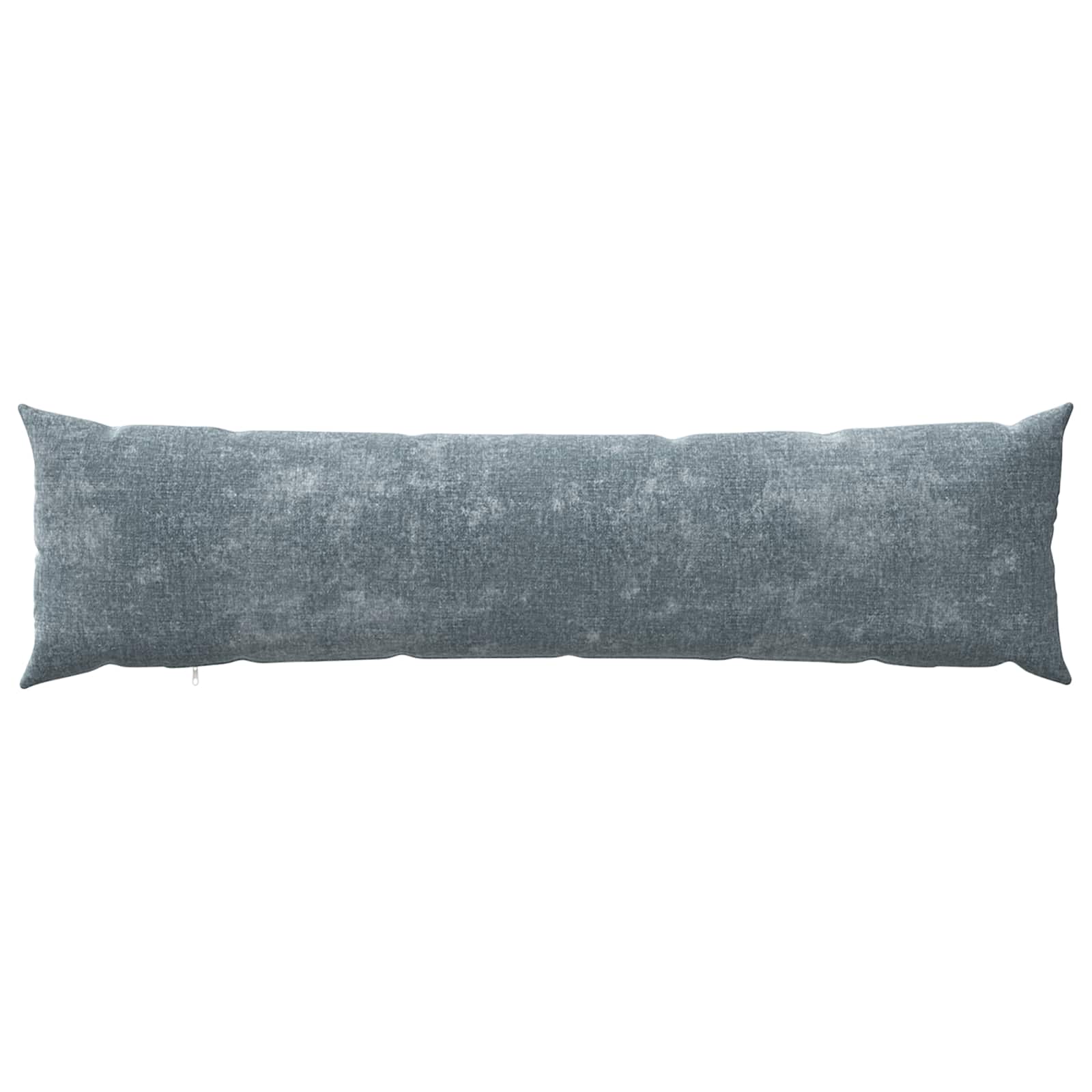 Kussensloop HEERLEN Lichtblauw 40 x 145 cm Chenille Stof