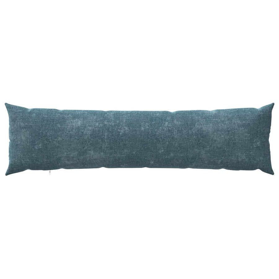Kussensloop HEERLEN Blauw 40 x 145 cm Chenille Stof