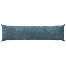 Kussensloop 2 st HEERLEN Blauw 40 x 145 cm Chenille Stof