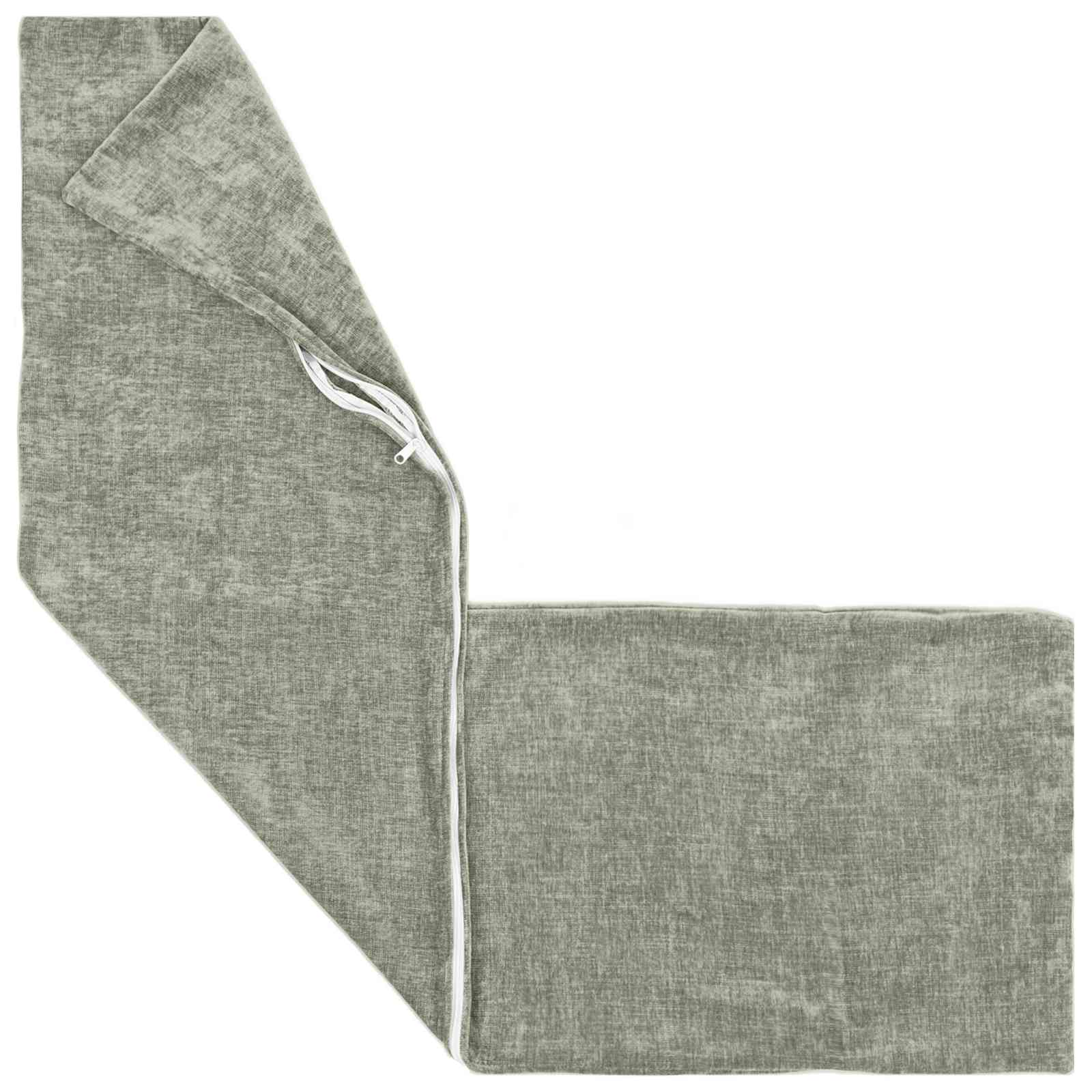 Kussensloop HEERLEN Groen 40 x 145 cm Chenille Stof