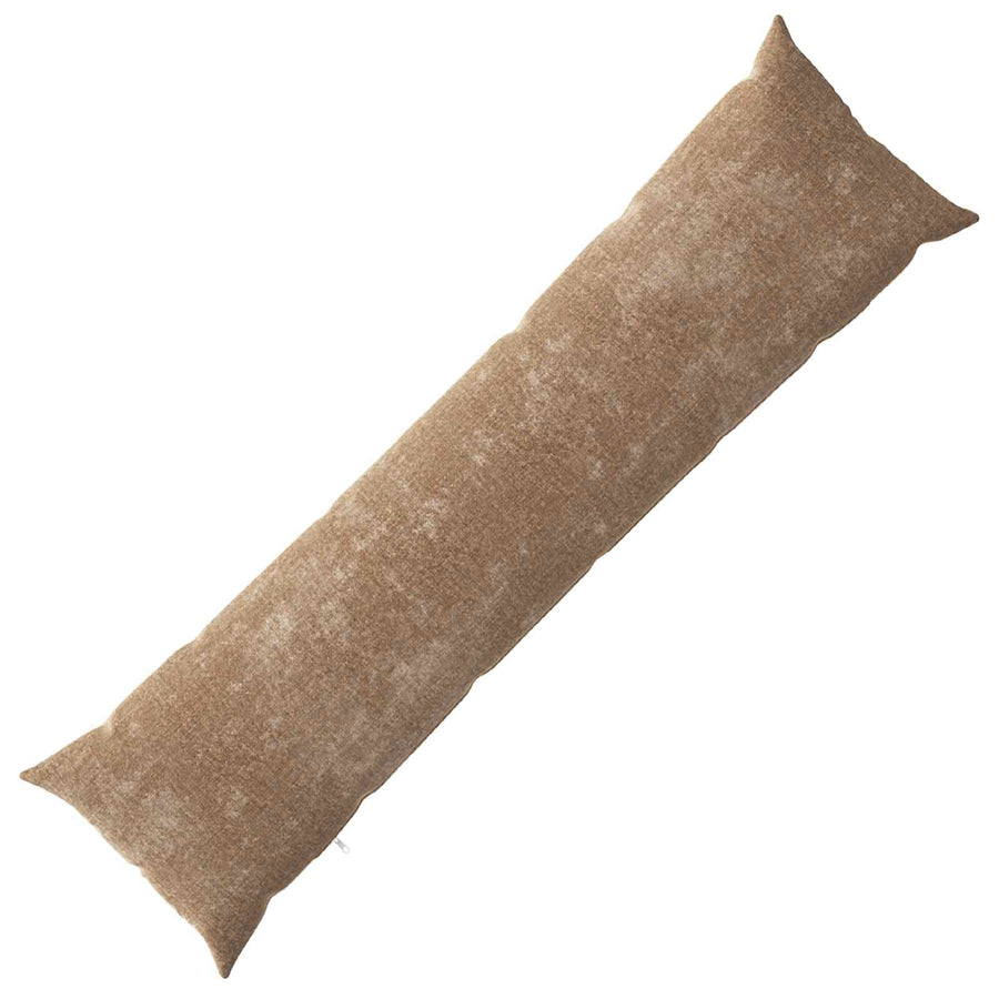 Kussensloop HEERLEN Bruin 40 x 145 cm Chenille Stof